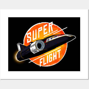 Super flight Posters and Art